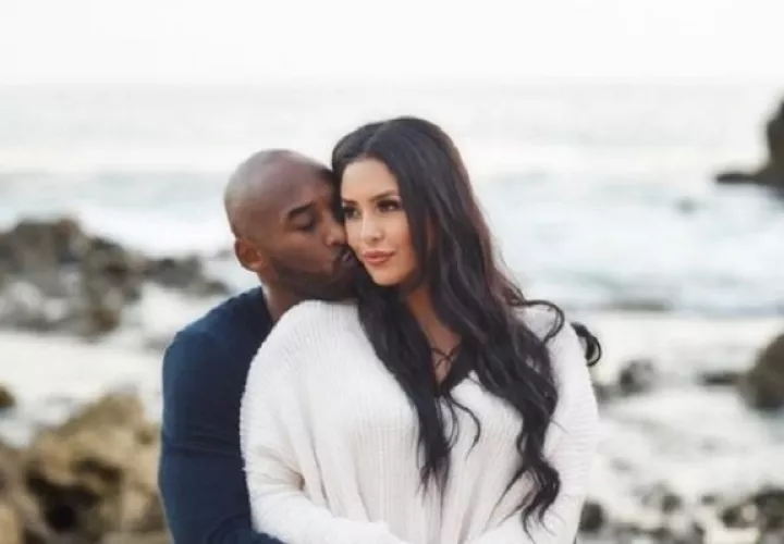 Vanessa Bryant y su fallecido esposo. Instagram