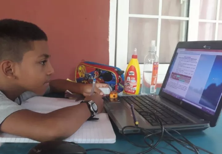 Las clases de los colegios públicos y privados este año han sido virtuales. 