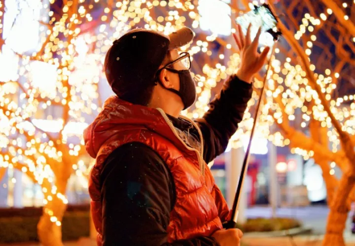 Algunos encendidos de los alumbrados se realizaron sin público debido a la pandemia.  ILUSTRATIVA / PIXABAY
