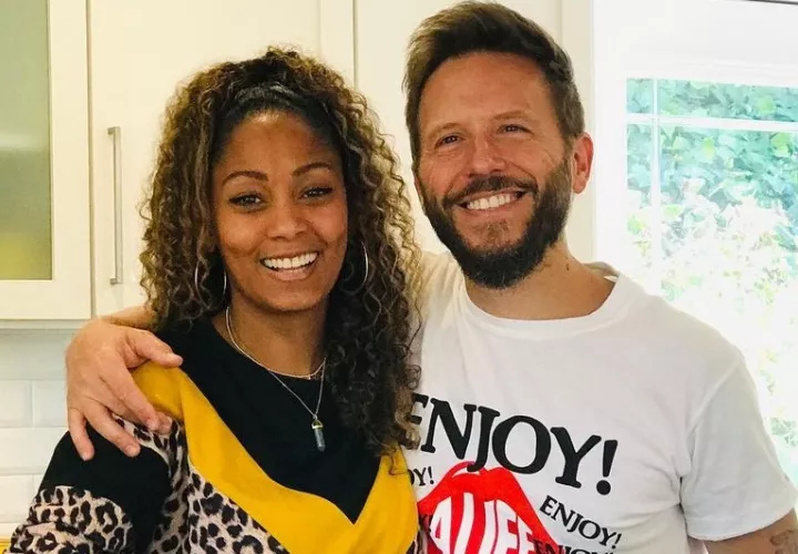 Gwendolyn Stephenson y Noel Schajris. Instagram