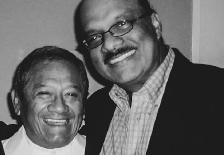 Omar Alfanno y Armando Manzanero. Instagram