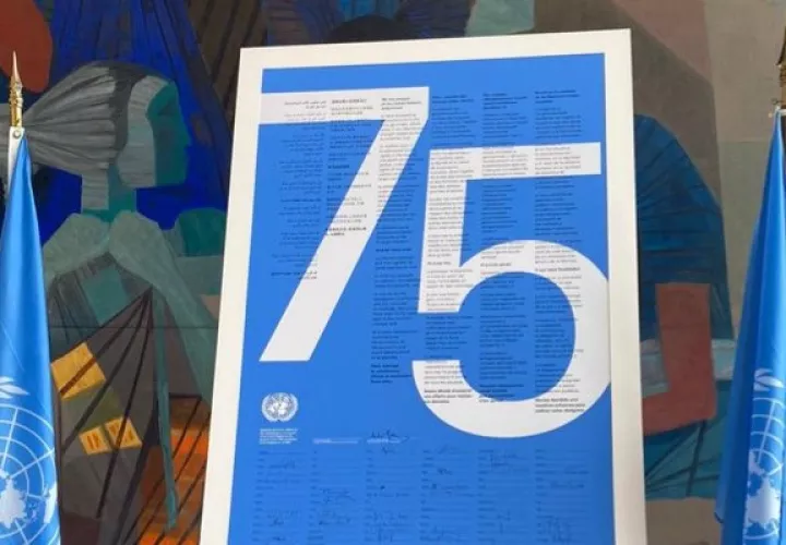 Panamá adquirió el compromiso ante el organismo junto con otras 50 naciones, de promover los pilares de la ONU.
