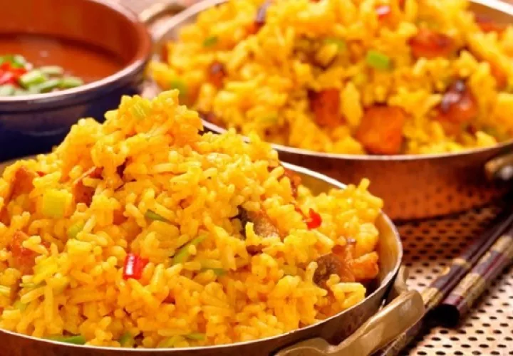 Se cocinarán 300 libras de arroz, 250 libras de pollo y 300 libras de vegetales. Foto: Cortesía