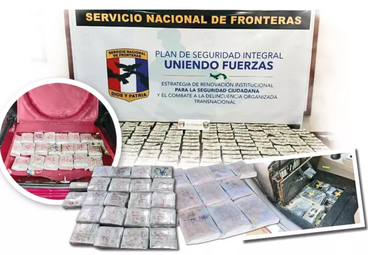 Decomiso de drogas y armas