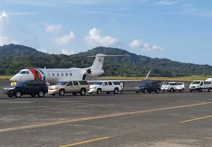 Chad F. Wolf aterrizó en el Aeropuerto Internacional Panamá Pacífico.