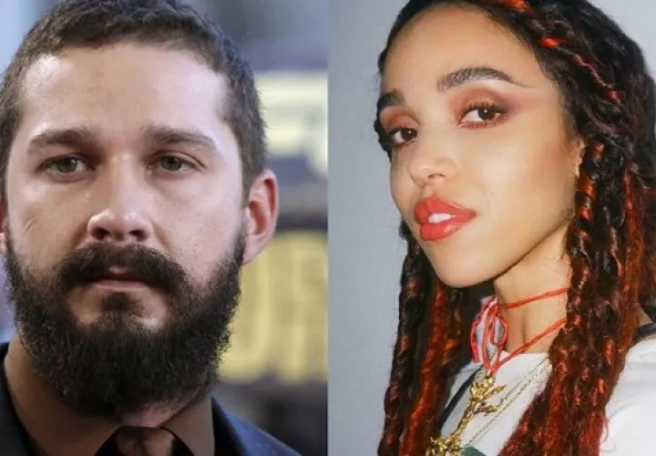 Shia LaBeouf y FKA Twigs. Foto: Archivo / Instagram