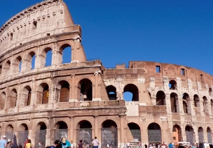 El Coliseo de Roma, una de las nuevas maravillas del mundo moderno. Foto: EFE
