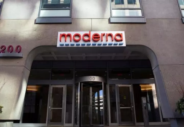 Biotecnológica estadounidense Moderna.