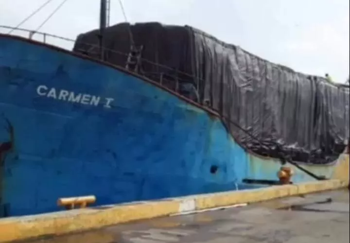 La nave partió el 18 de enero, pero no ha llegado a su destino. Foto: Diómedes Sánchez 
