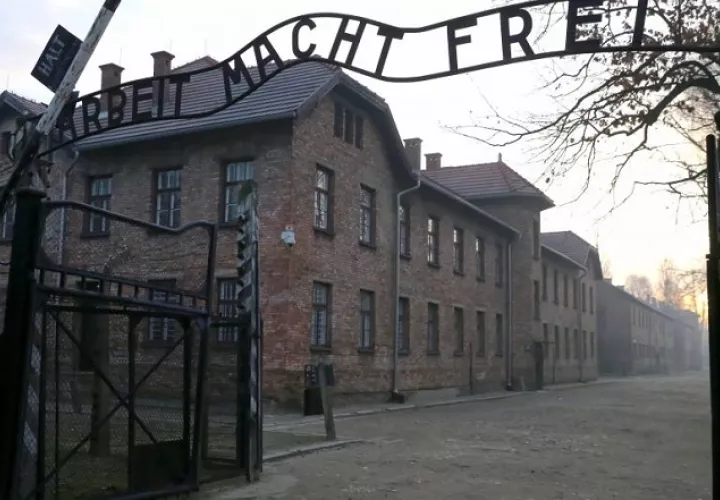 Campo de exterminio de Auschwitz-Birkenau, en Polonia. Foto: EFE