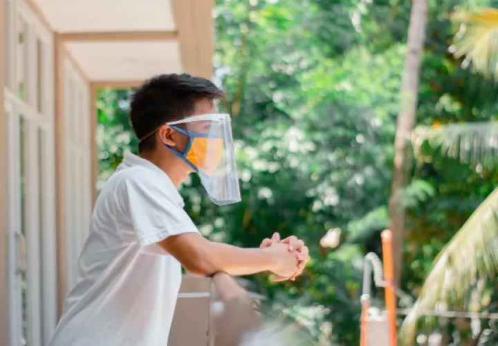 La careta es una medida de protección adicional a la mascarilla. (Foto: Pexels))