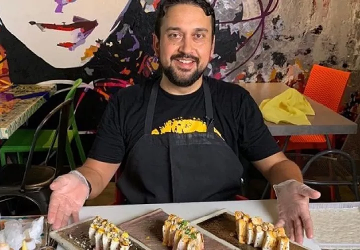 Edixon Hernández es abogado y 'chef' de profesión. Foto: Instagram / @chefedixon