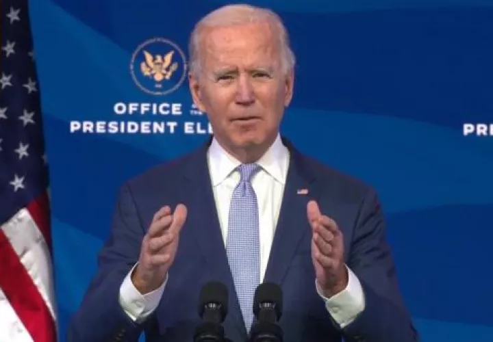 Joe Biden, presidente electo de Estados Unidos. EFE