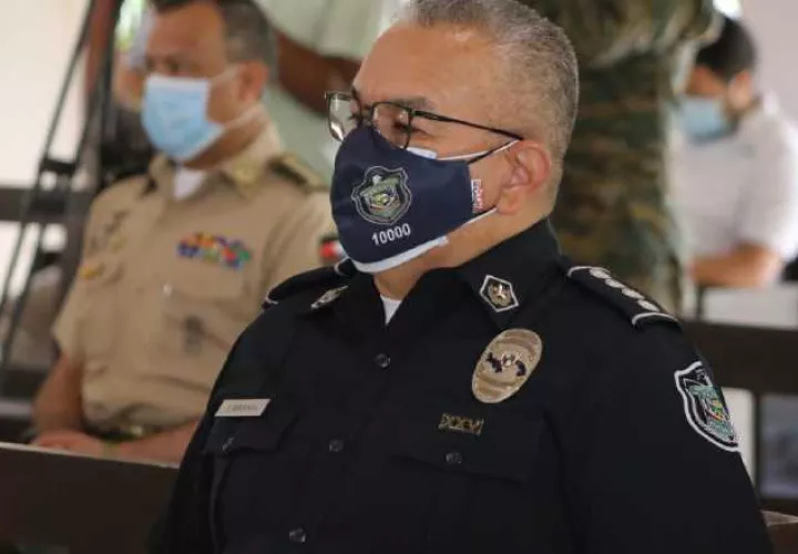 Jorge Miranda, director de la Policía Nacional.