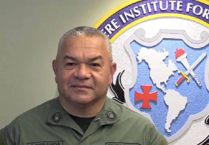 Jorge Miranda, director de la Policía Nacional de Panamá quien será reemplazado del cargo en los próximos días.