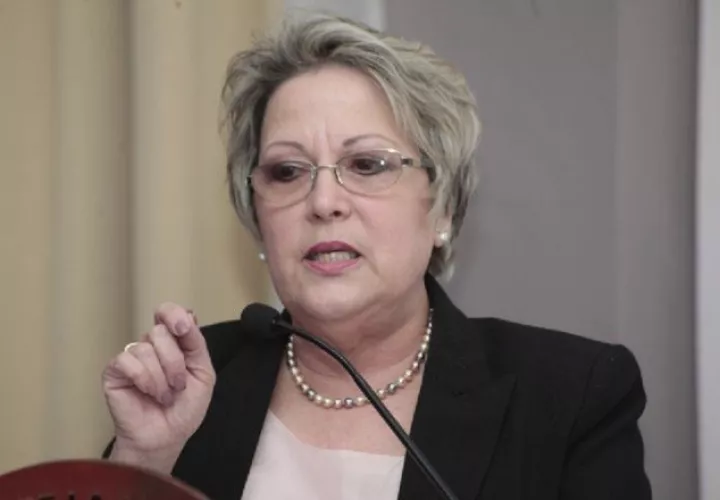 María Eugenia López, magistrada de la Corte Suprema de Justicia.