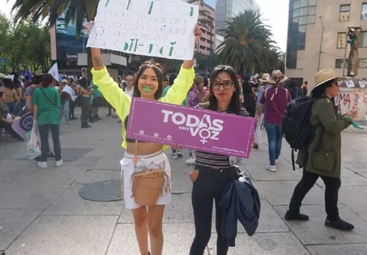 Movimiento 'Todas Con Voz'. CORTESÍA