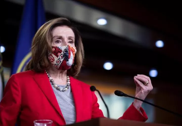  Nancy Pelosi fue reelegida como presidenta de la Cámara de Representantes de Estados Unidos. EFE