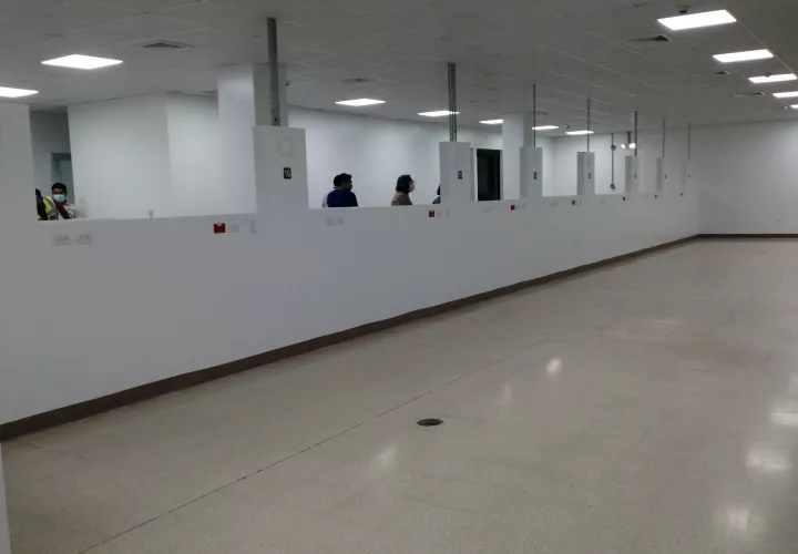 La nueva sala podría comenzar a recibir pacientes la próxima semana. Foto: Eric A. Montenegro