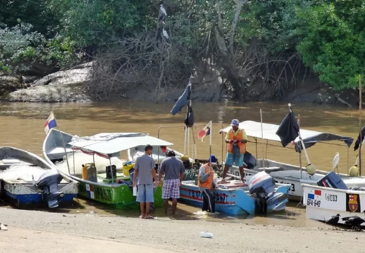  En la reunión se instó a los pescadores a constituirse en cooperativas. 