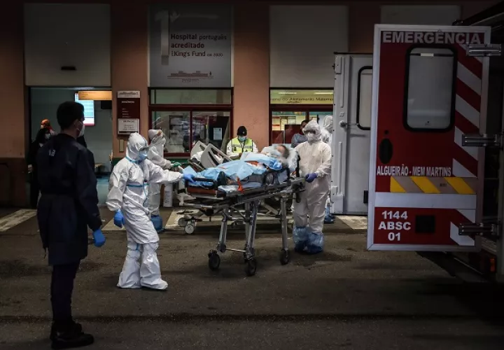 Portugal está siendo fuertemente golpeado por la pandemia de la covid-19. Foto: EFE