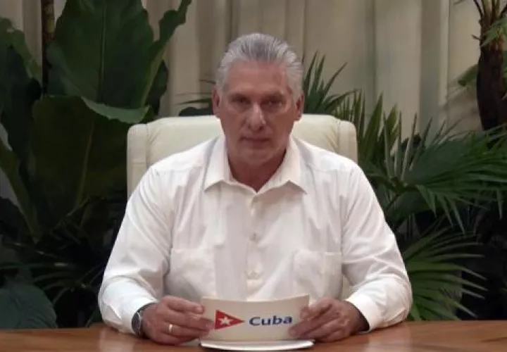 Presidente de Cuba, Miguel Diaz-Canel.