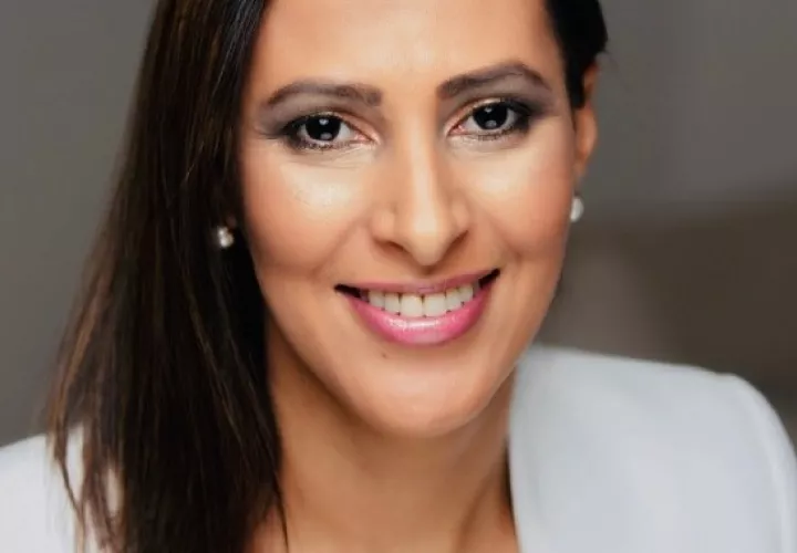 María Madrigal es colombiana y tiene varios años radicada en Panamá. Foto: Cortesía