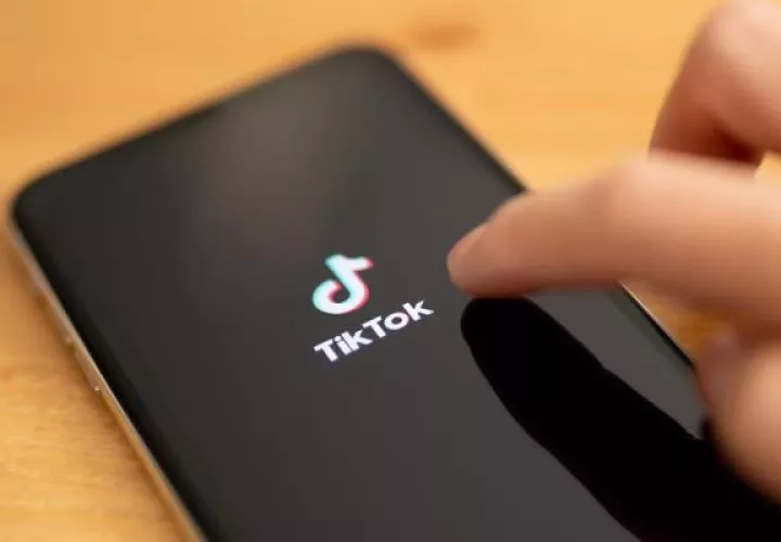 Red social TikTok.