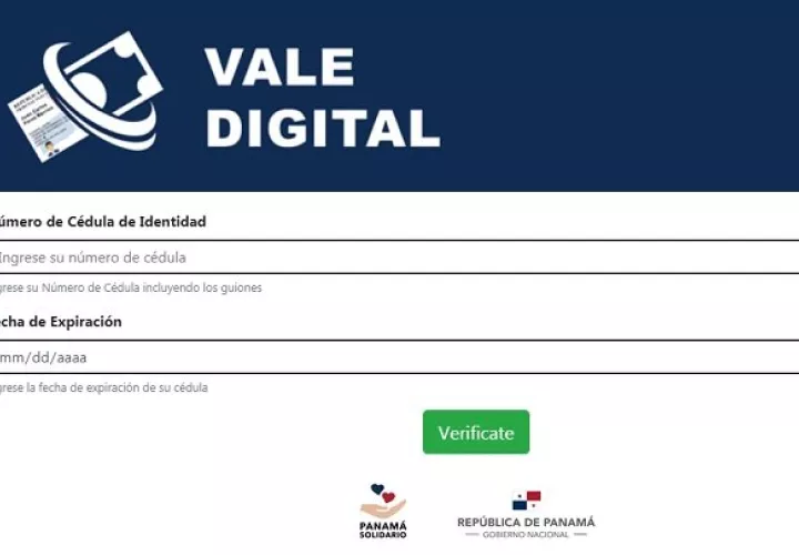Aprueban fondos para pago del mes de enero del Vale Digital. 