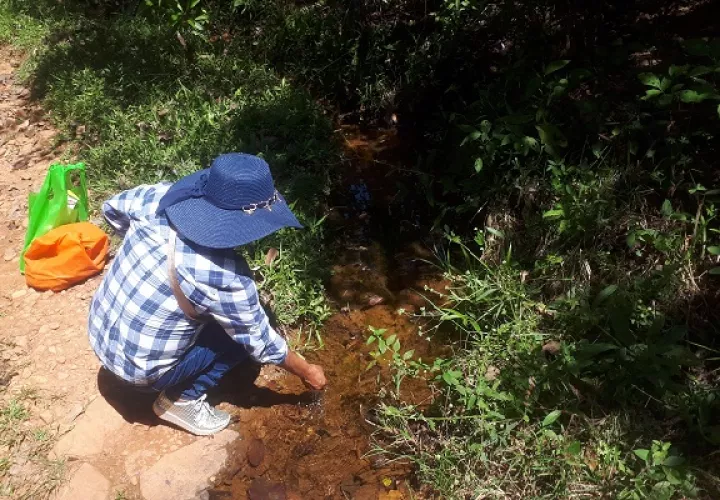Niños y adultos de La Lima beben agua de quebradas y ríos.