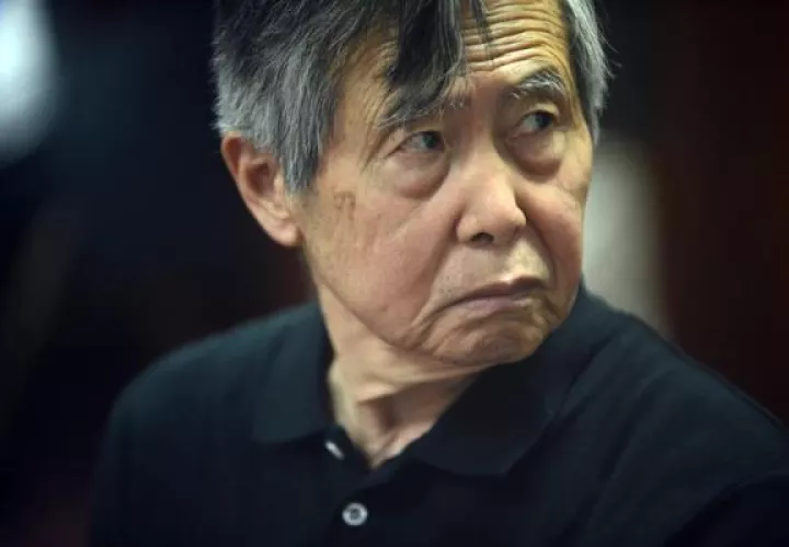 Alberto Fujimori, expresidente de Perú. EFE