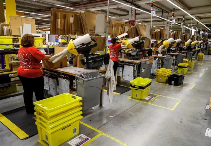 Amazon no desinfectó adecuadamente sus instalaciones. Foto/EFE