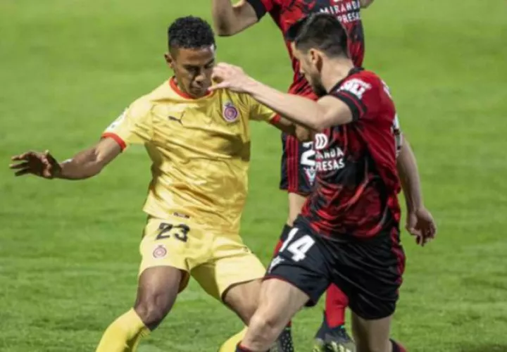 Edgar Bárcenas ingresó al minuto 60, en el encuentro de ayer. LaLiga