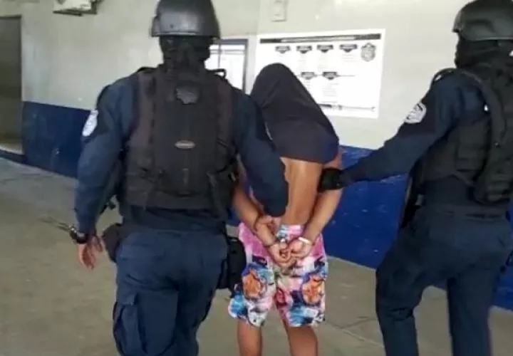 "Tintín" fue capturado en la comunidad de San Martín, corregimiento de Cativá.