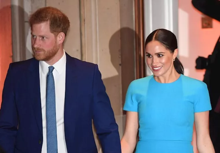 Enrique y Meghan, esperan su segundo hijo. Foto:EFE