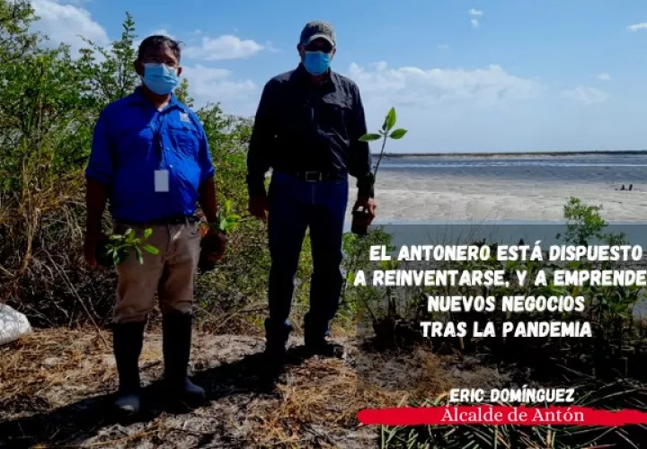 Reaperturas plantea retos para las autoridades locales reconoce alcalde de Antón, Eric Domínguez. Cortesía