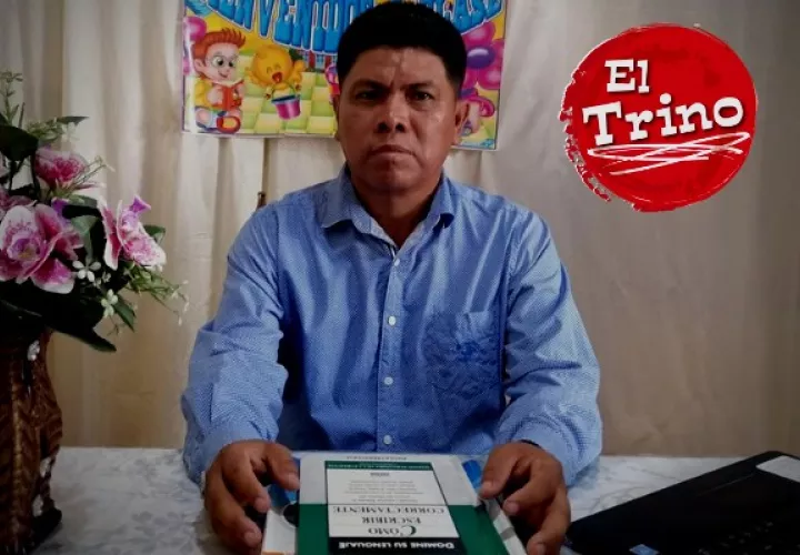 Con 30 años de experiencia, el maestro Tereso Urriola ratifica la necesidad de volver a las aulas. Foto:Cortesía