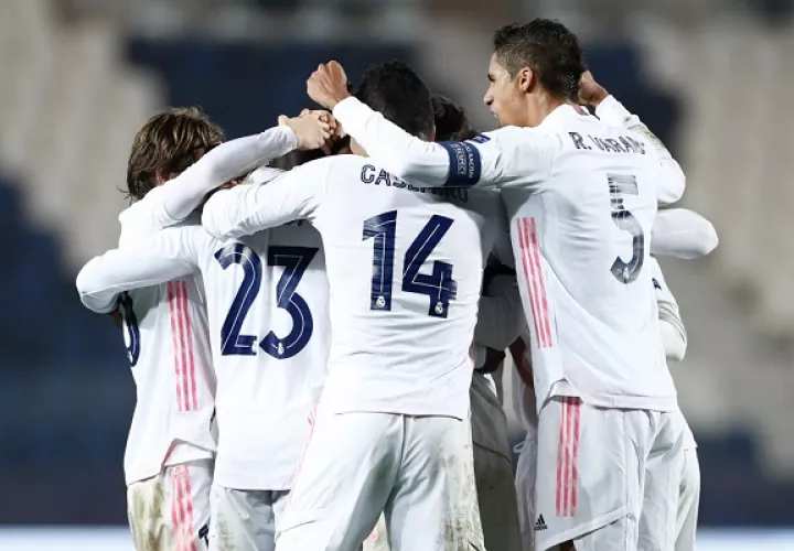 Los de Zidane se van con ventaja de 0-1 para el partido de vuelta. Foto: @realmadrid