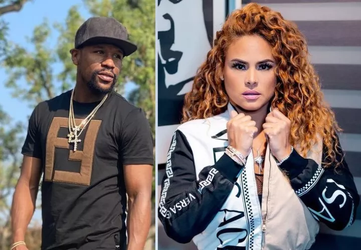 Floyd Mayweather y Liza Hernández. Instagram