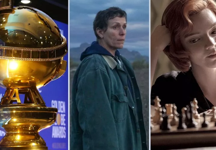 'Gambito de dama' y 'The Crown' parten con ventaja entre las series. Internet/Instagram'Gambito de dama' y 'The Crown' parten con ventaja entre las series. Internet/Michael Tran/FilmMagic