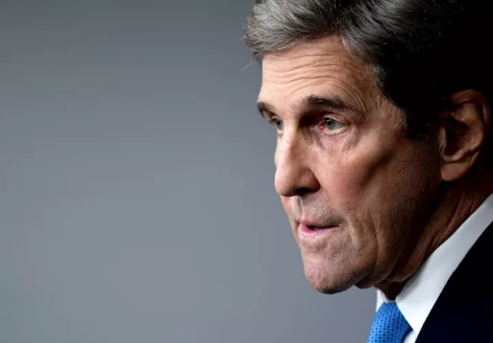 En la imagen, el enviado especial estadounidense para el clima, John Kerry. Foto:EFE