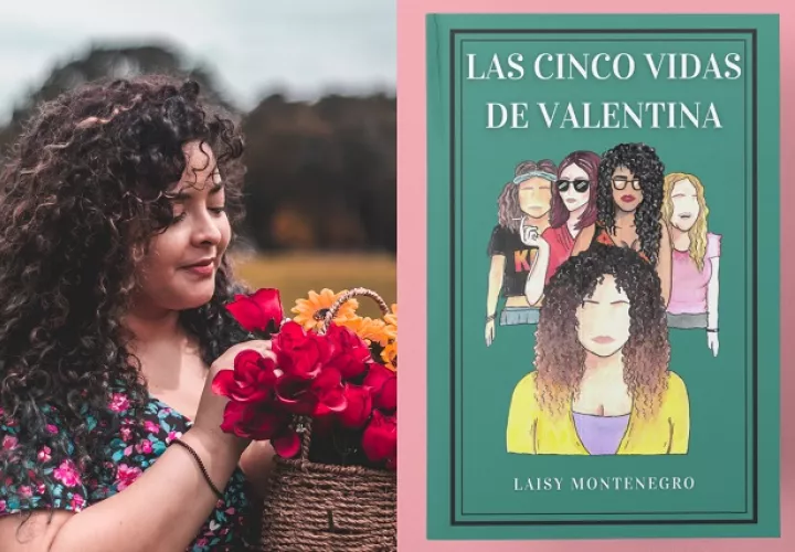 Laisy Montenegro lanzó su libro 'Las cinco vidas de Valentina', a finales de diciembre de 2020. Foto: Cortesía