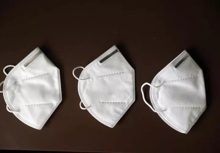 Mascarillas para personal sanitario.