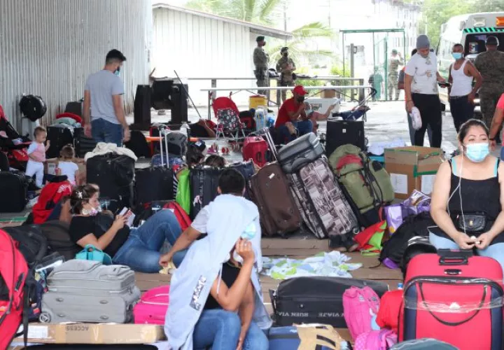 El viernes se comunicó que todos los nicaragüenses varados en Paso Canoas regresarán a su país, pero en forma organizada. Foto de EFE