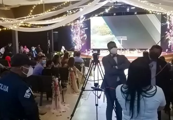 Realizan boda en Pedregal incumpliendo medidas de bioseguridad. 