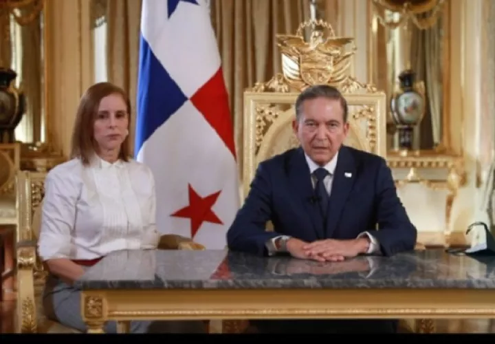 Presidente Laurentino Cortizo ofreció mensaje a la nación. 