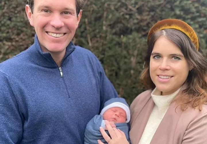 Jack Booksbank y  Eugenia de York. IG: @Theroyalfamily