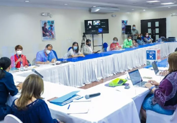 Junta Directiva de la Senniaf en sesión permanente. Foto:Mides