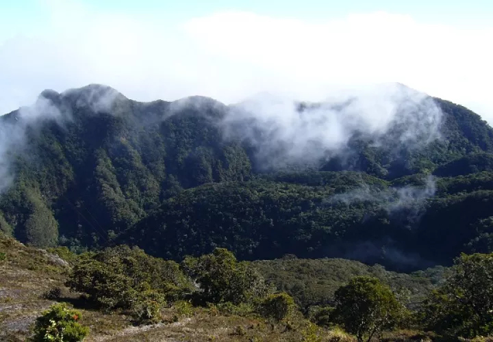 La última erupción del volcán Barú fue en 1550.
