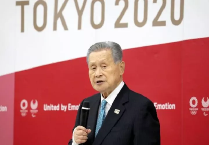 Yoshiro Mori. Foto: @Tokyo2020